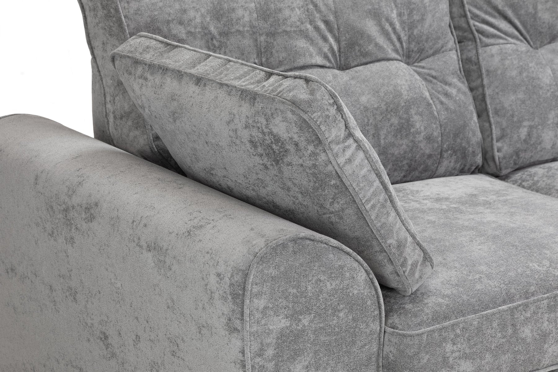 Maxwell Sofa 3 Seater in Grey