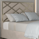 George Upholstered Soft Velvet Metal Designer Bed Frame