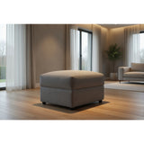 Mirabel Sofa Footstool in Grey