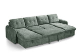 Moscow Sofabed U Shape Corner In  Green