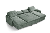 Moscow Sofabed U Shape Corner In  Green