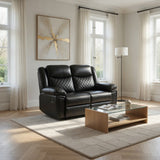 Myra Recliner 3+2+1  Sofa Set In Black