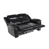 Myra Recliner 3+2+1  Sofa Set In Black