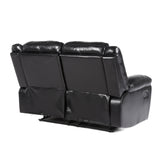 Myra Recliner 3+2+1  Sofa Set In Black