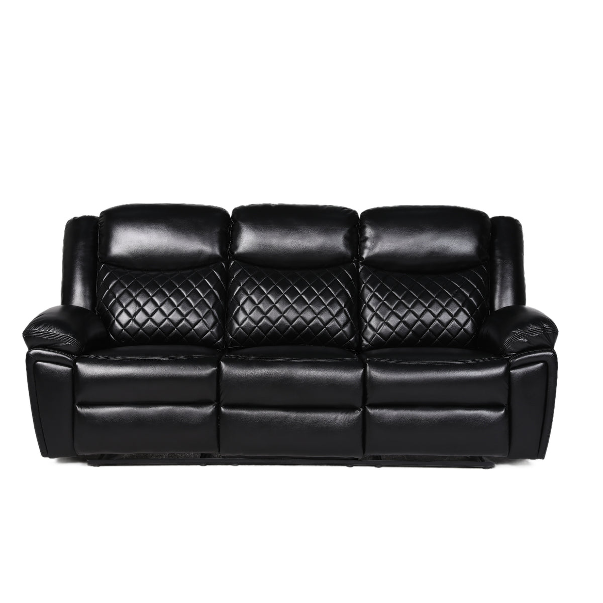 Myra Recliner 3+2+1  Sofa Set In Black