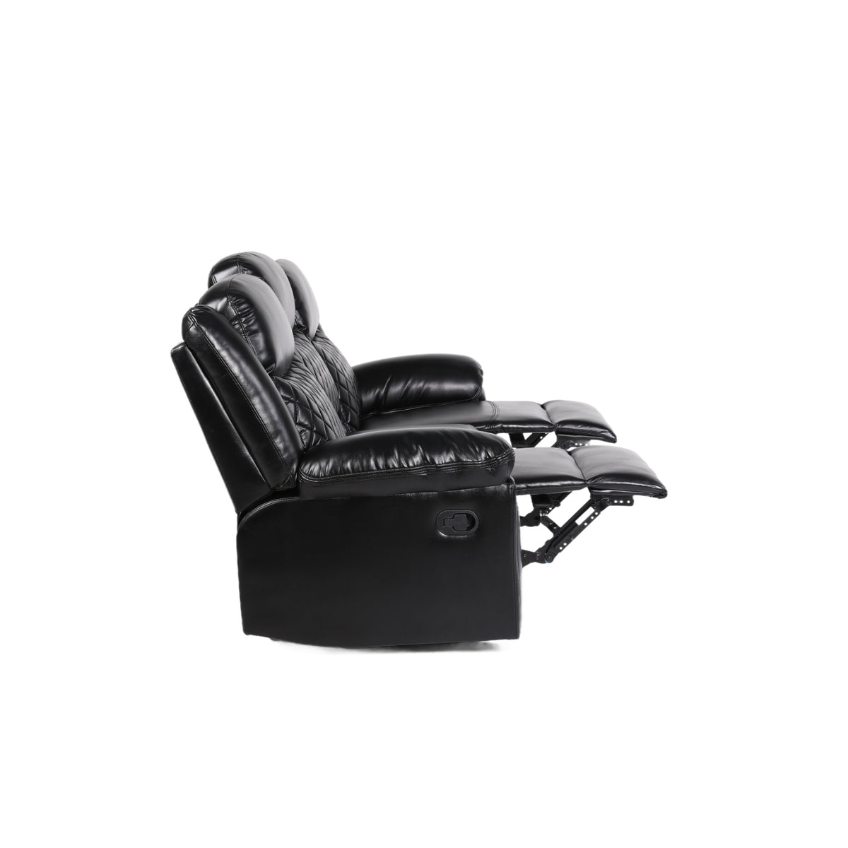 Myra Recliner 3+2+1  Sofa Set In Black