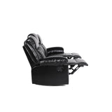 Myra Recliner 3+2+1  Sofa Set In Black