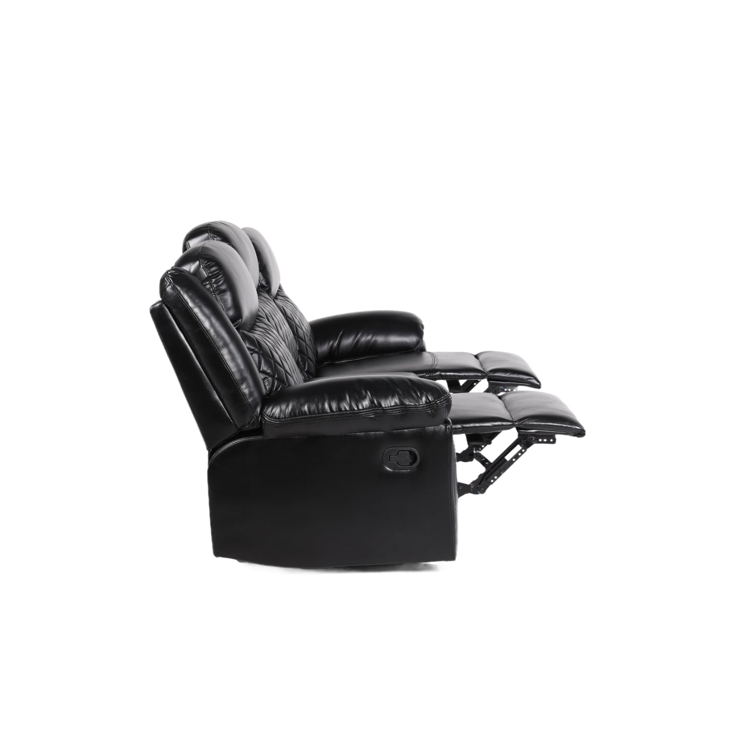 Myra Recliner 3+2+1  Sofa Set In Black