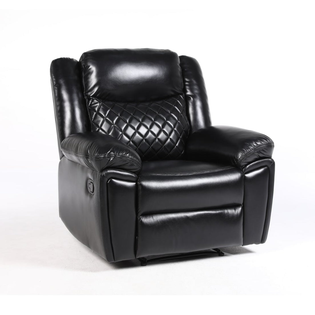 Myra Recliner Armchair in Black