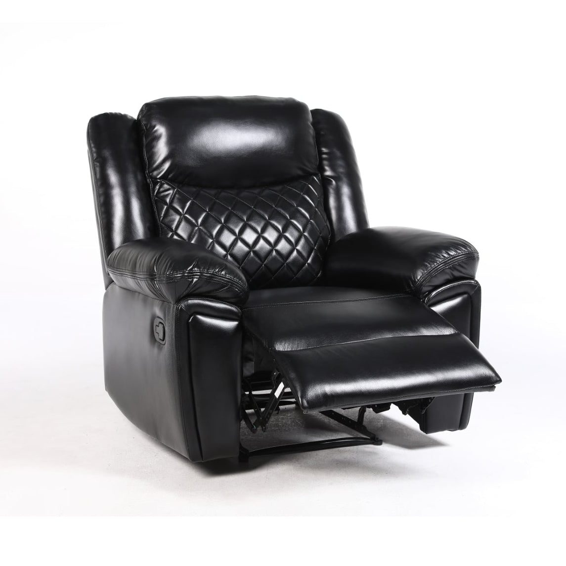 Myra Recliner Armchair in Black