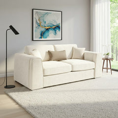 Naples Beige 3 Seater Sofa