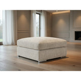 Naples Sofa Footstool in Beige