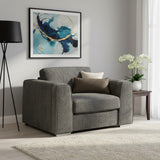 Naples Sofa Armchair In Grey