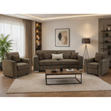 Naples 3+1+1 Sofa Set in Mocha
