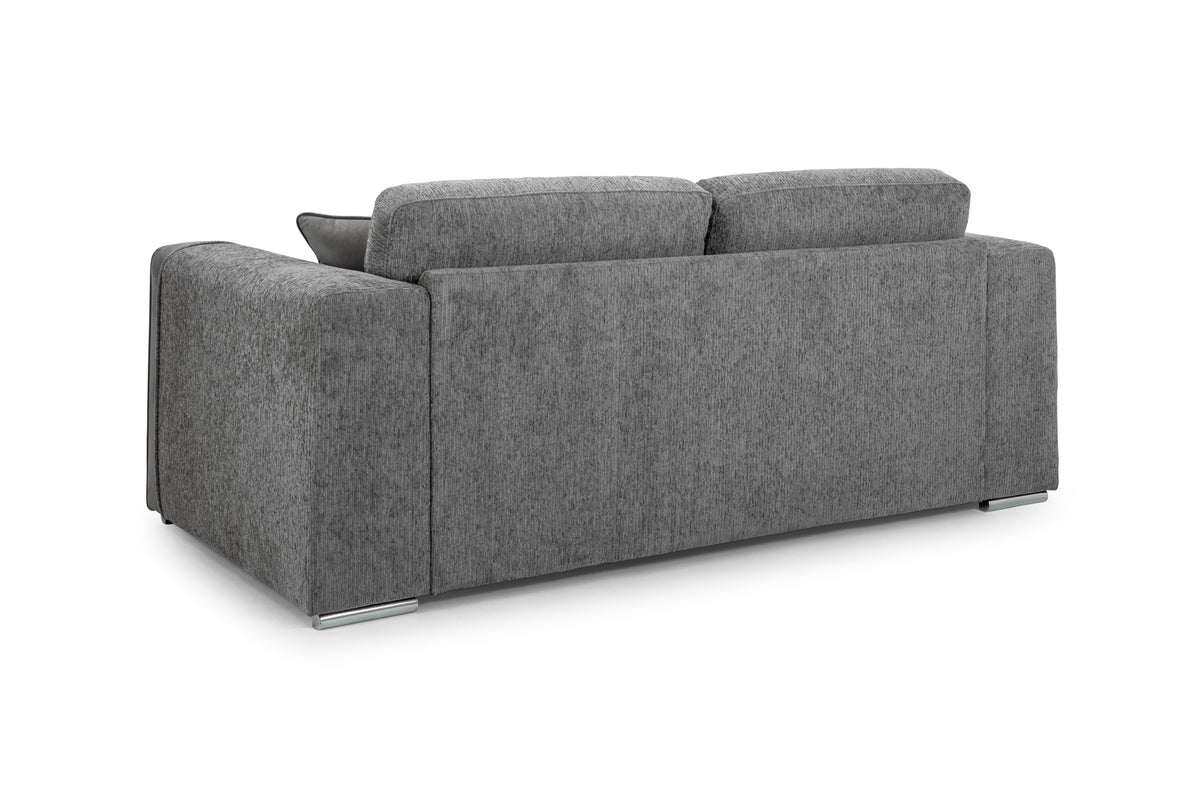 Naples Sofa 3+2+1 Set in Grey