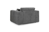 Naples Sofa 3+2+1 Set in Grey