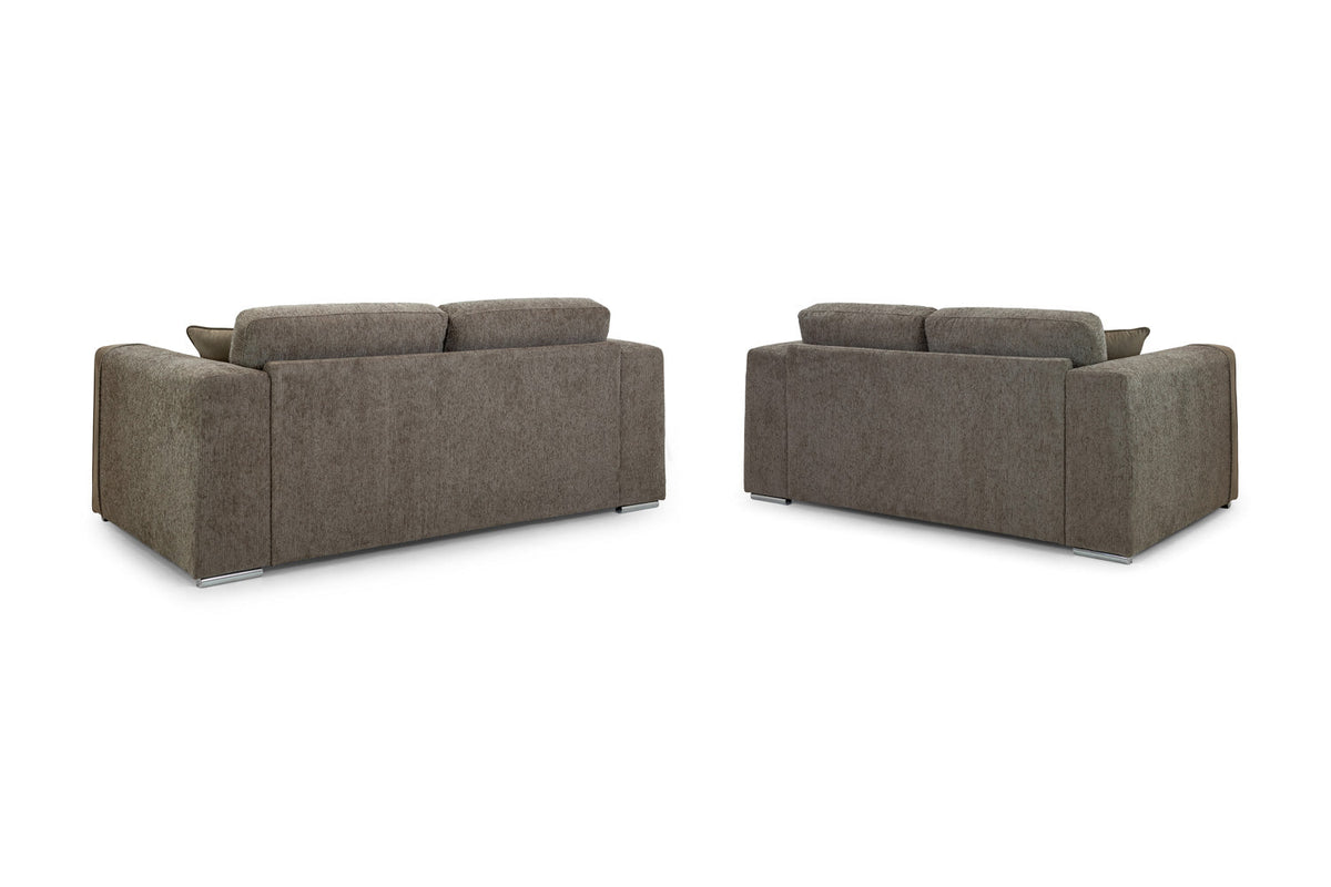 Naples Sofa 3+2 Set In Mocha