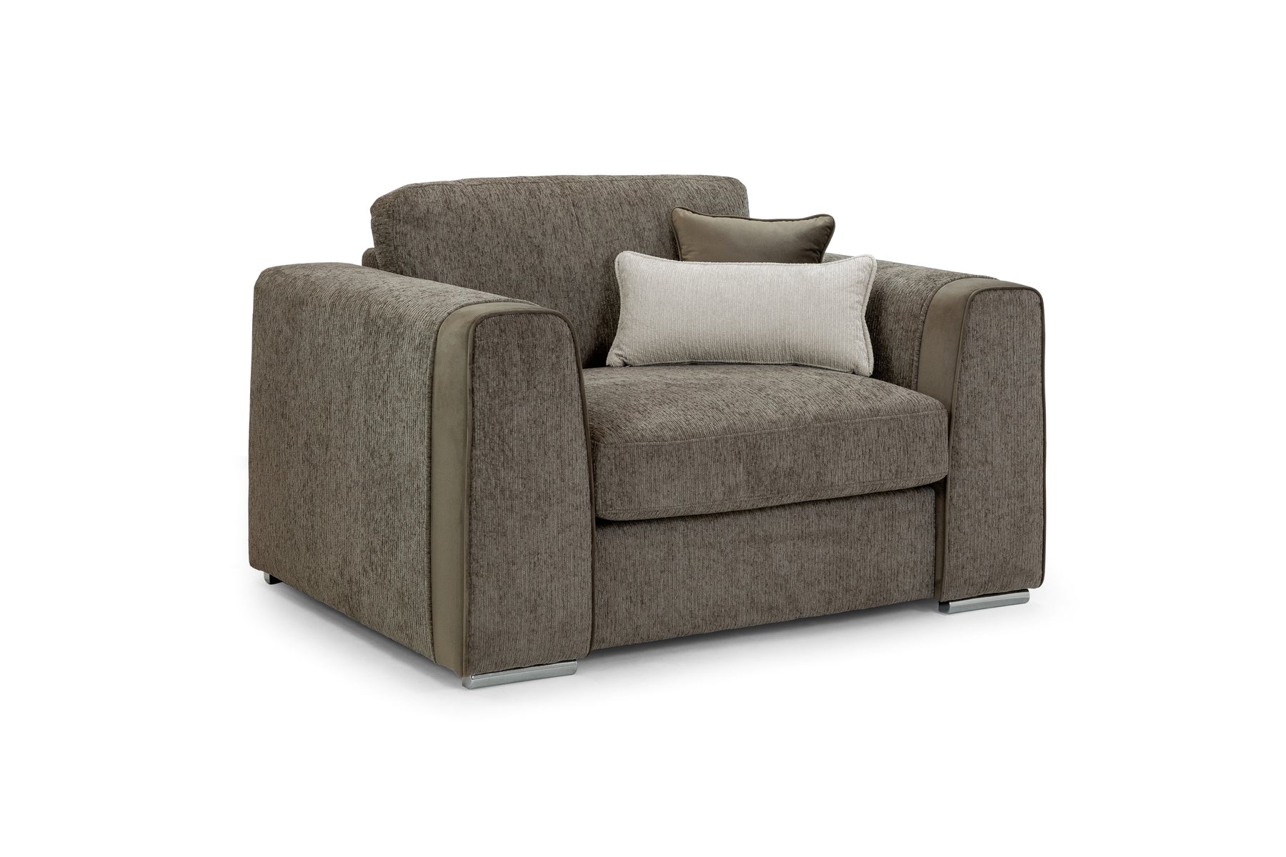 Naples 3+2+1  Sofa Set In Mocha