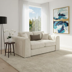 Naples Beige 2 Seater Sofa