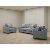 Nebraska 3+1+1 Set Sofa in Slate