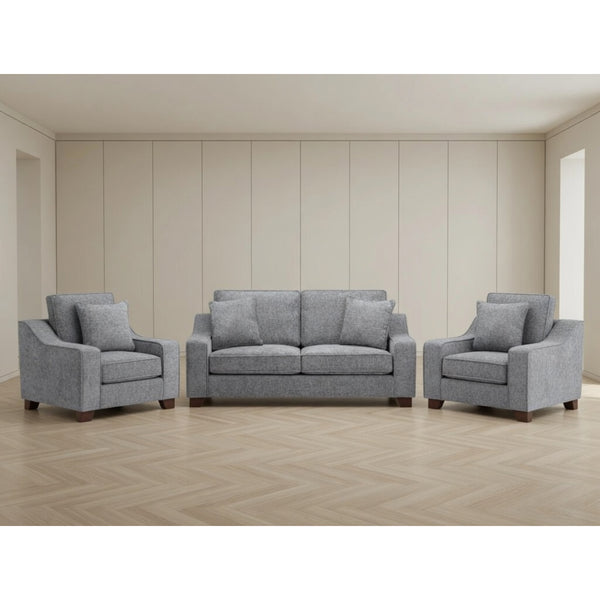Nebraska 3+1+1 Set Sofa in Slate