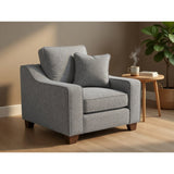 Nebraska Sofa Armchair in Slate
