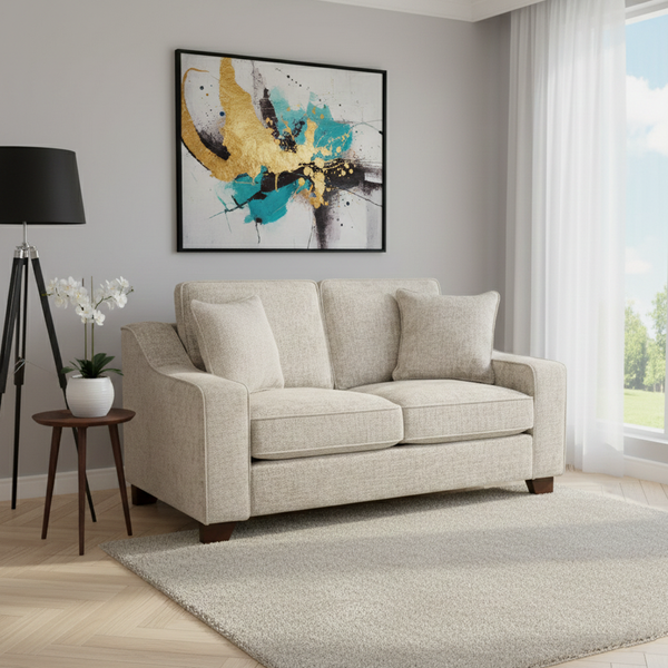 Nebraska 2 Seater Sofa In Stone