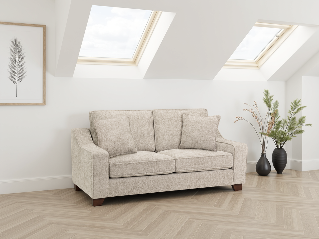 Nebraska 3+1+1  Set Sofa in Stone