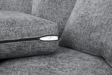 Nebraska 3+1+1 Set Sofa in Slate