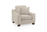 Nebraska 3+2+1 Set Sofa in Stone