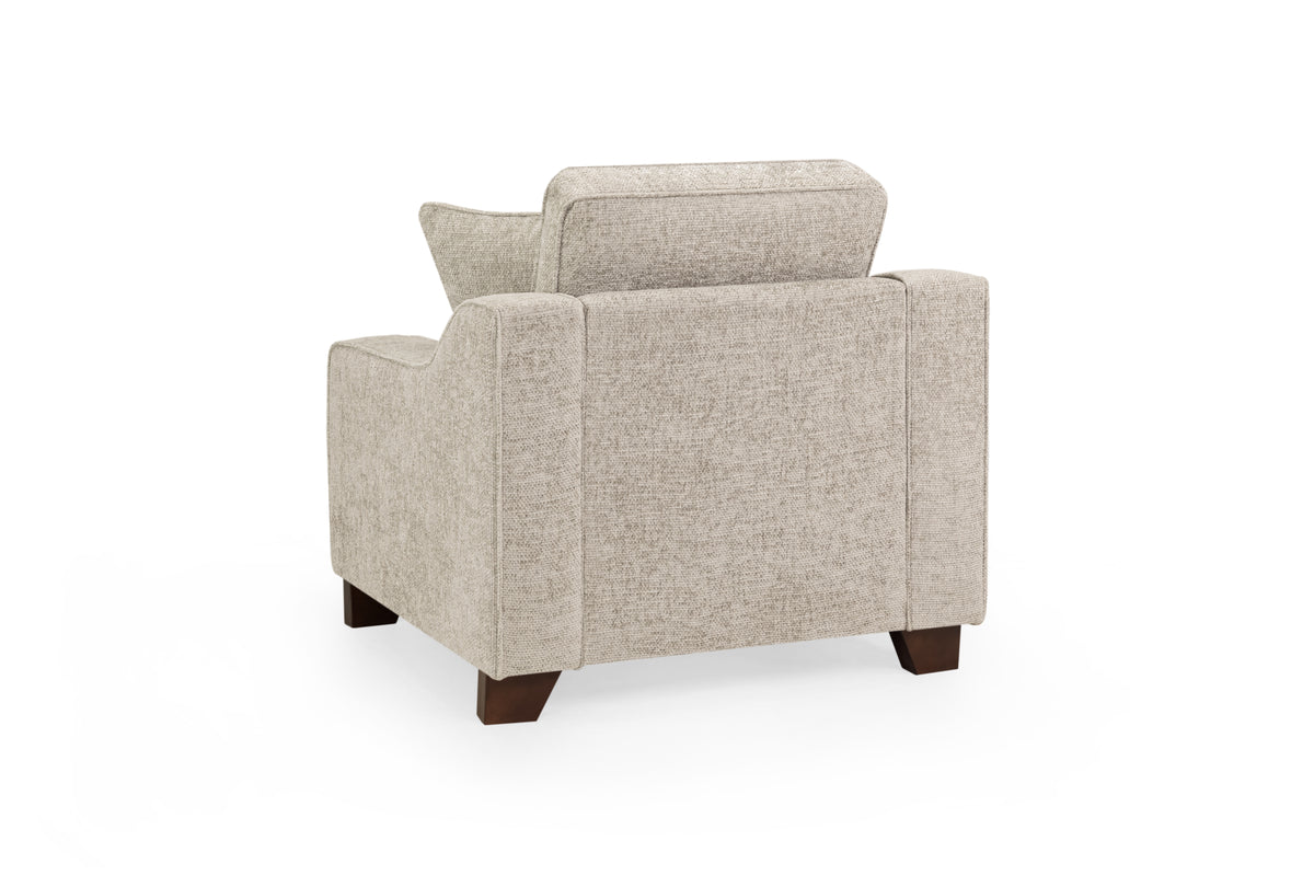 Nebraska Sofa  Armchair in Stone