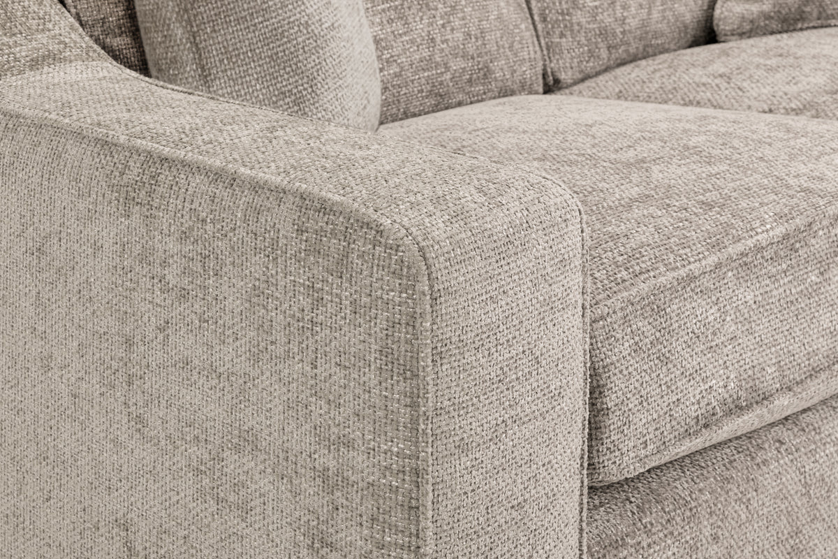 Nebraska 3+2+1 Set Sofa in Stone