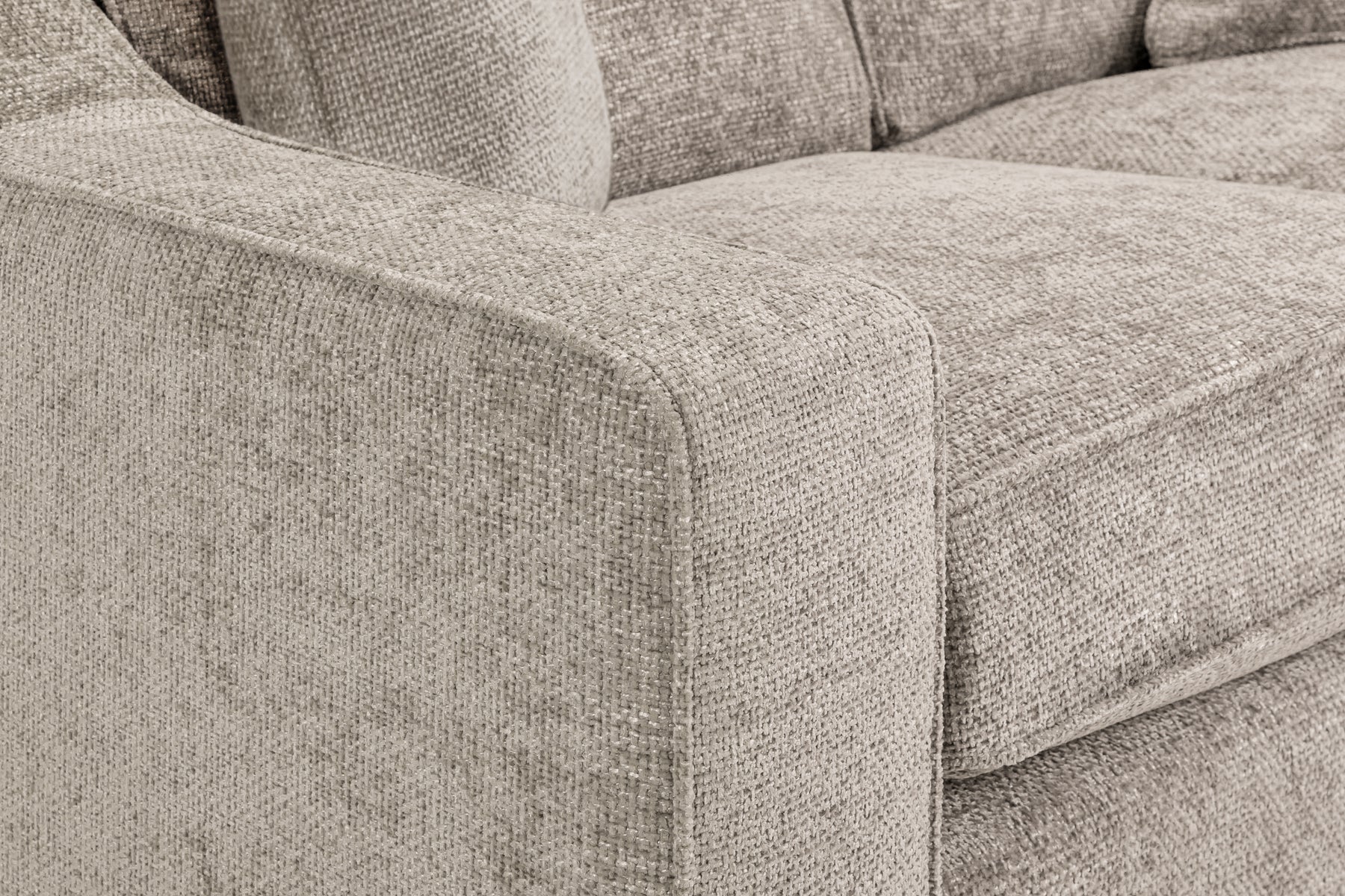 Nebraska 3+2+1 Set Sofa in Stone