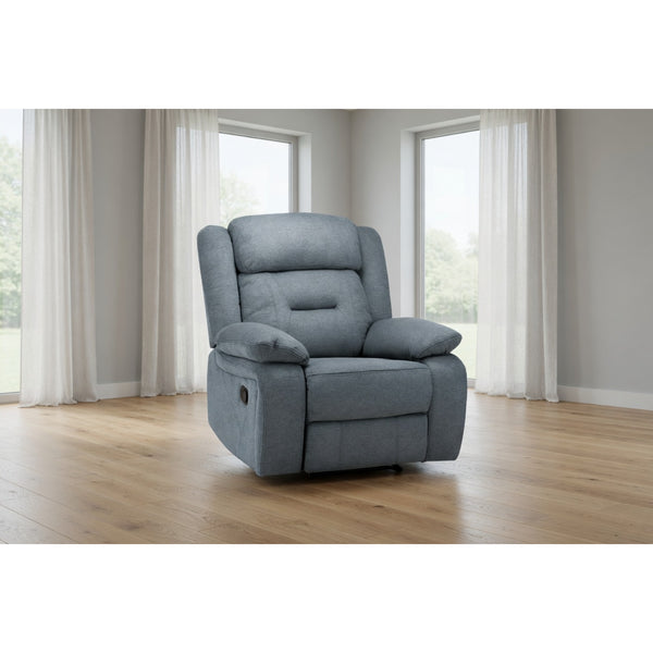 Novie Recliner Armchai Sofa in Grey