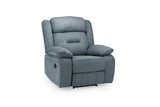 Novie Recliner Armchai Sofa in Grey