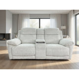 Owen Electric Recliner Sofa 2 Seater in Beige