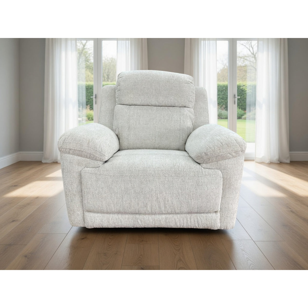 Owen Electrict Recliner Sofa Armchair in Beige