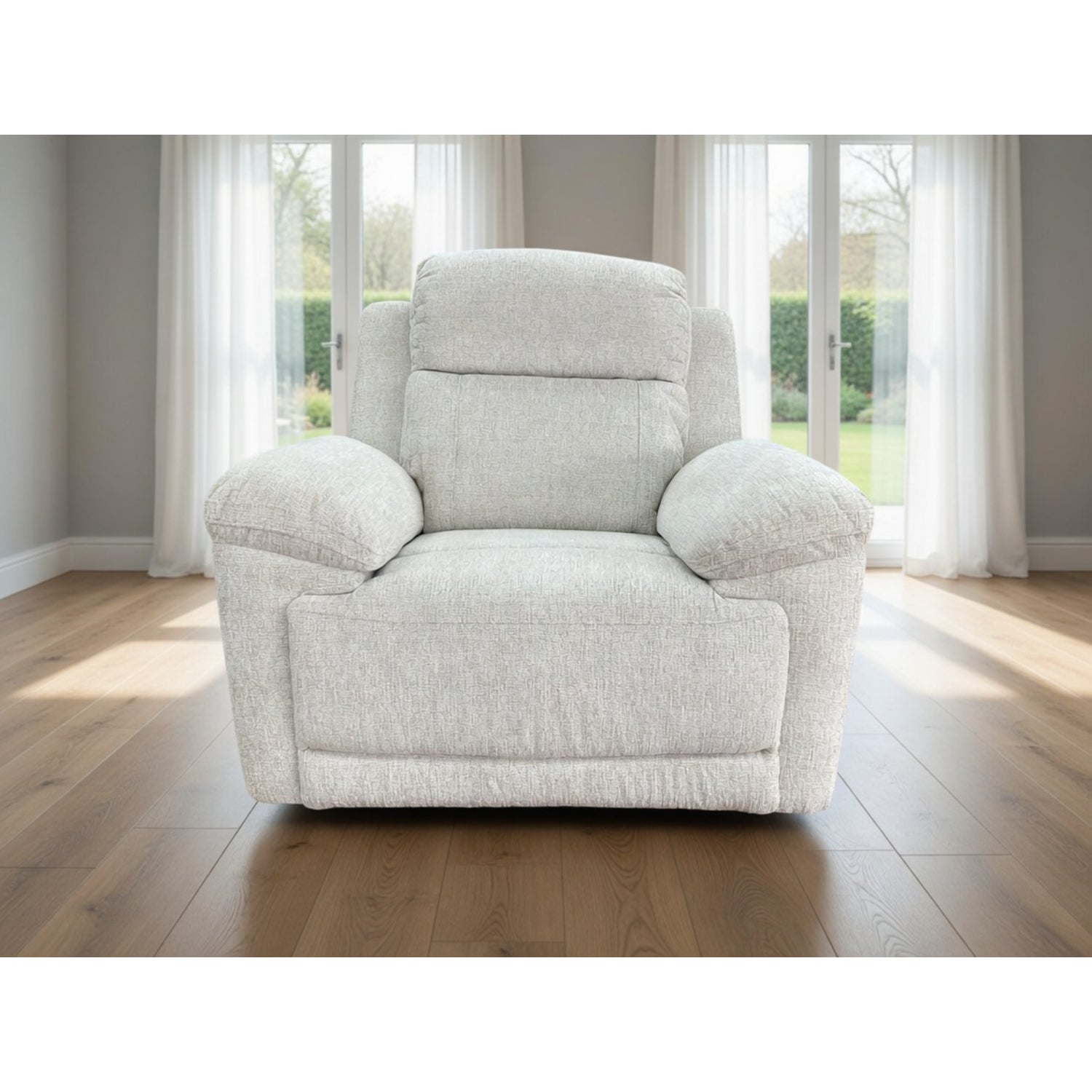 Owen Electrict Recliner Sofa Armchair in Beige