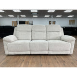 Owen Electric Recliner sofa 3 Seater in Beige