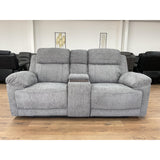 Owen Electric Recliner Sofa 2 Seater in Grey