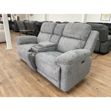 Owen Electric Recliner Sofa 2 Seater in Grey