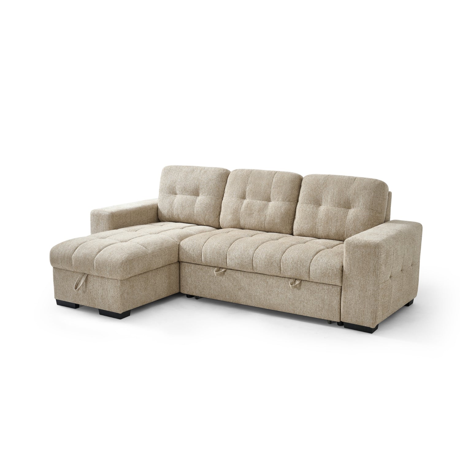 Palermo Universal Corner Sofabed In Beige