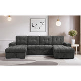 Palermo Sofabed  U Shape Corner In Grey
