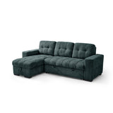 Palermo Universal Corner Sofabed  In Teal