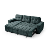 Palermo Universal Corner Sofabed  In Teal