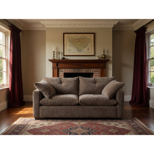 Quetta Sofa 2 Seater In  Brown