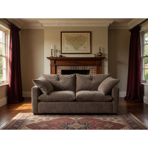 Quetta Sofa 2 Seater In  Brown