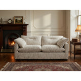 Quetta Sofa  3 Seater In Grey/Silver