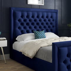 Rovigo Upholstered Soft Velvet Bed Frame