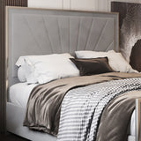 Naptime Upholstered Soft Velvet Metal Designer Bed Frame
